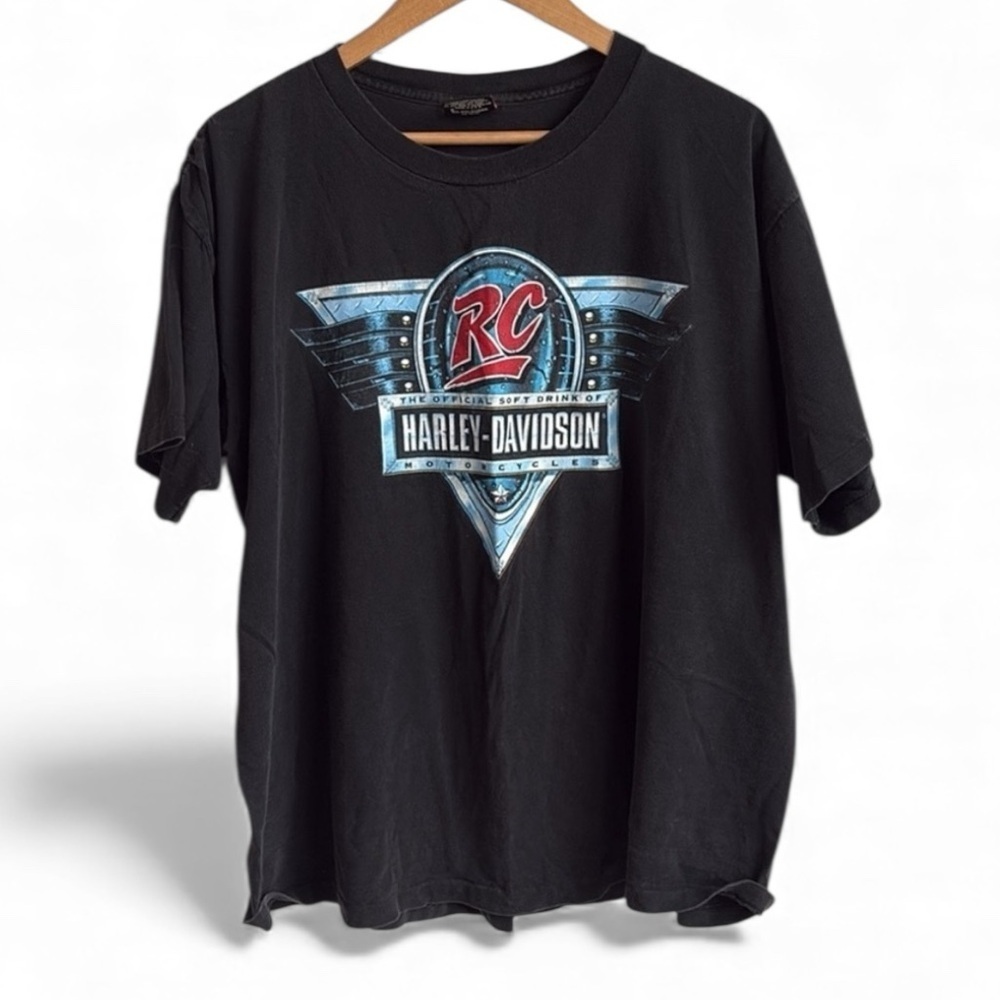 Harley-Davidson RC Cola “Shake Things Up” Graphic T-Shirt XL Made in USA